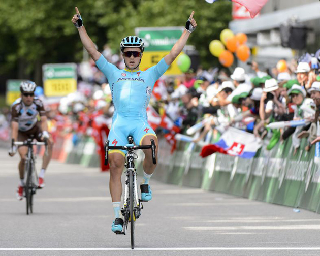 Andrey Lutsenko wins Swiss Tour stage 8